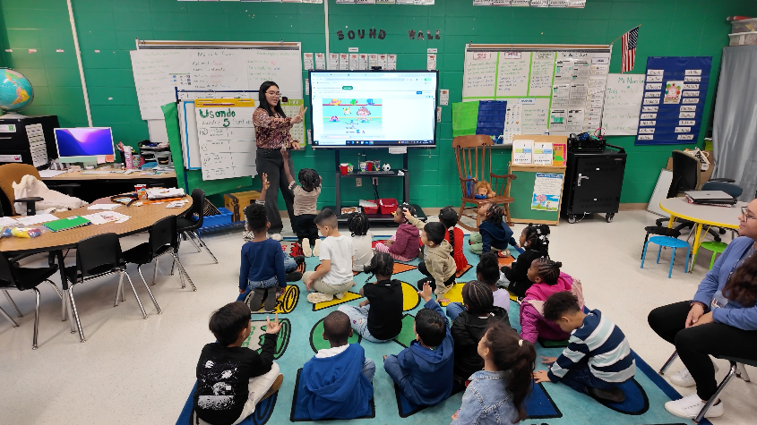 DLI class at Washington K-8