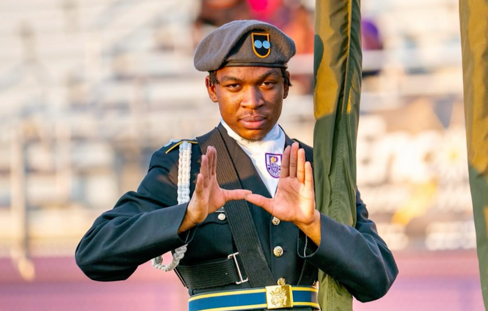 Parker JROTC Cadet
