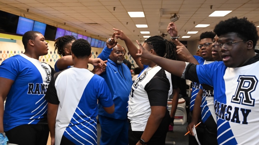 The Ramsay Rams bowling team at the 2024 BCS Bowling Tournament
