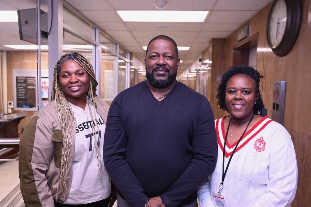 Chara Gill, Oscar Robertson, and April White