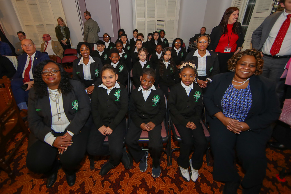 Washington K-8 Scholars at Governor Kay Ivey's State of the State Address