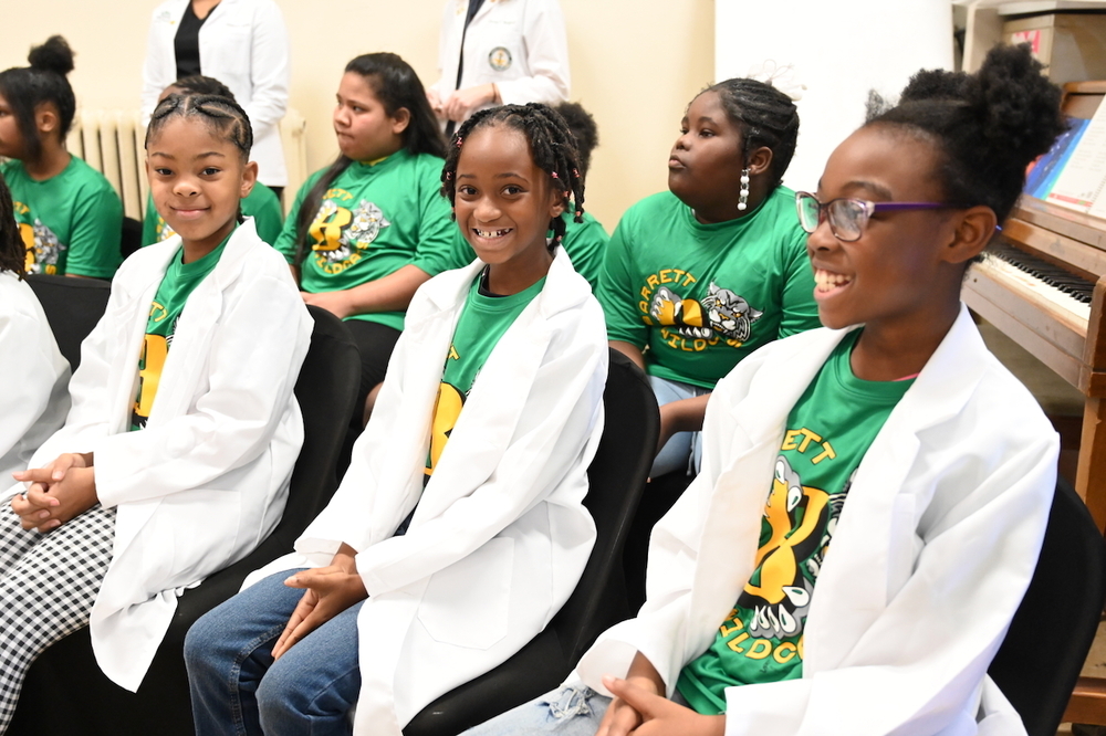 Barrett white coat ceremony