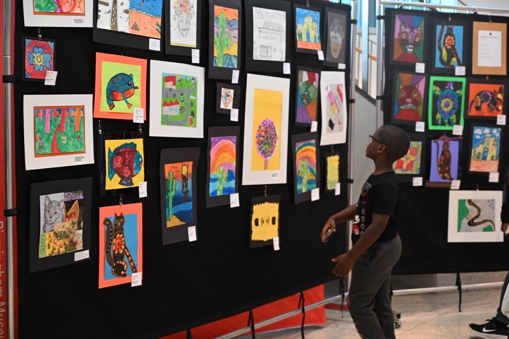 Roots and Routes exhibition opening