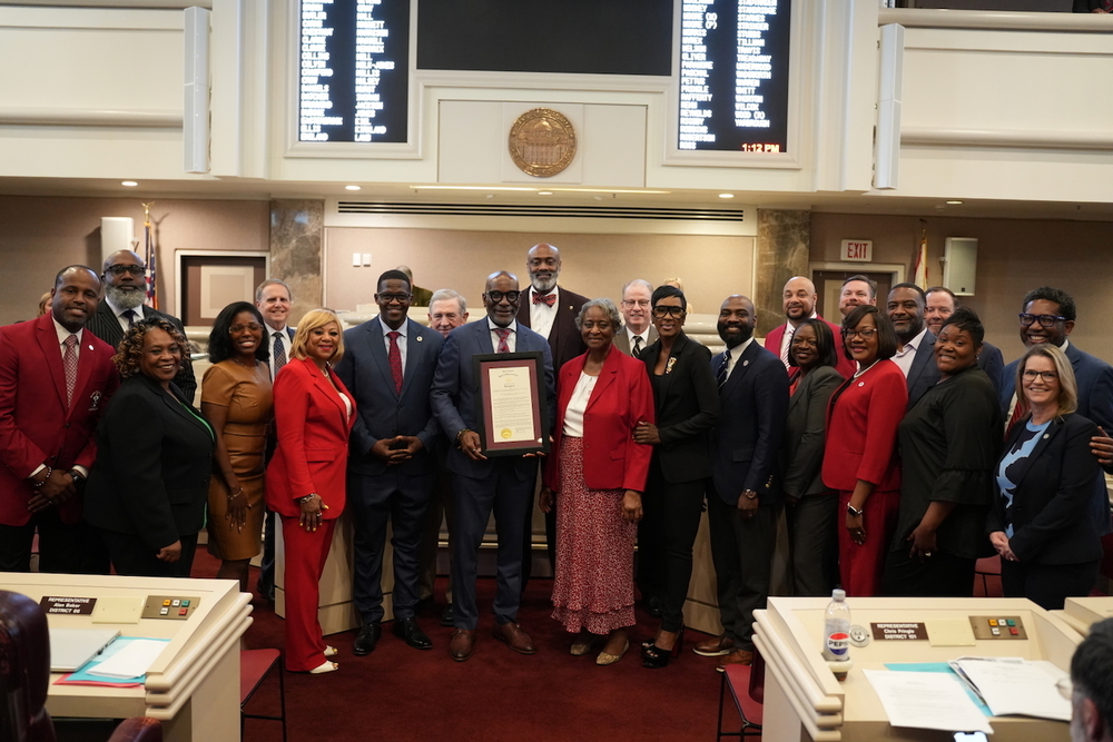 Dr. Sullivan honored at State House