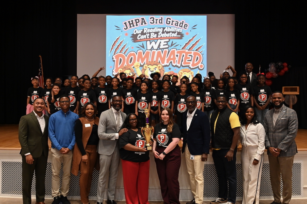Page Pals honors Phillips third graders
