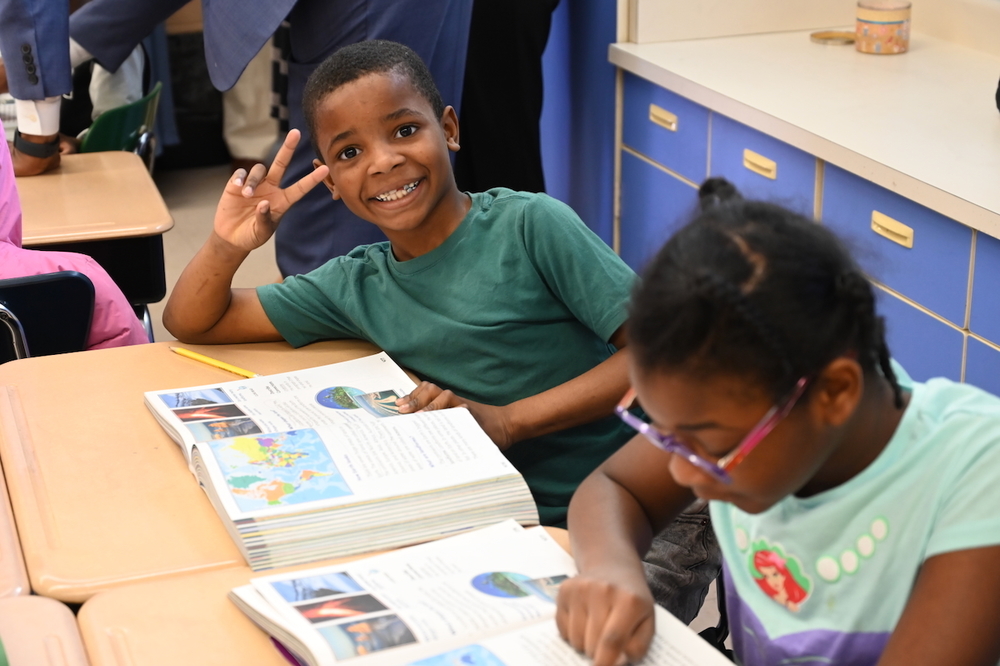 Students at Sun Valley Elementary