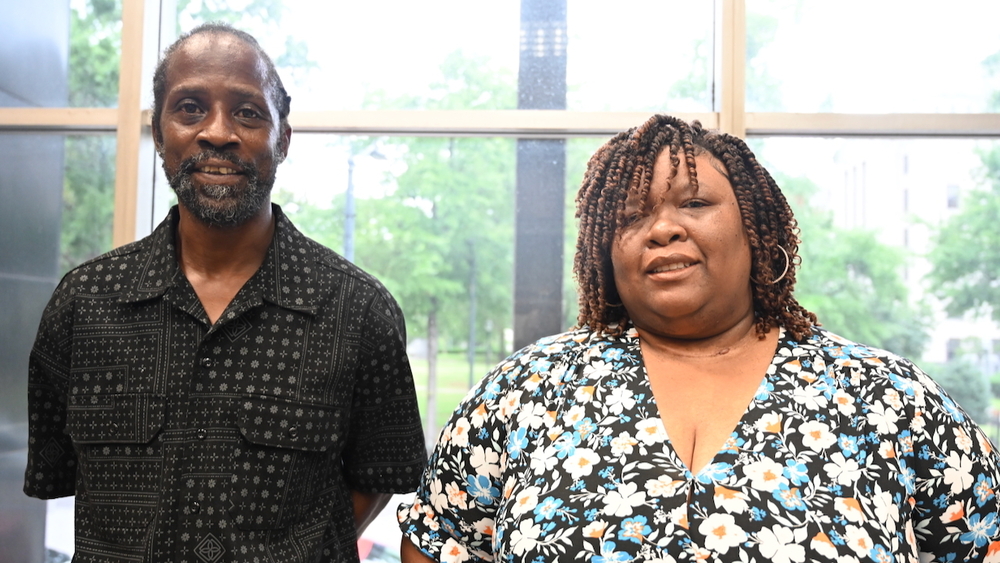 Roderick Womack and Jennifer Taylor