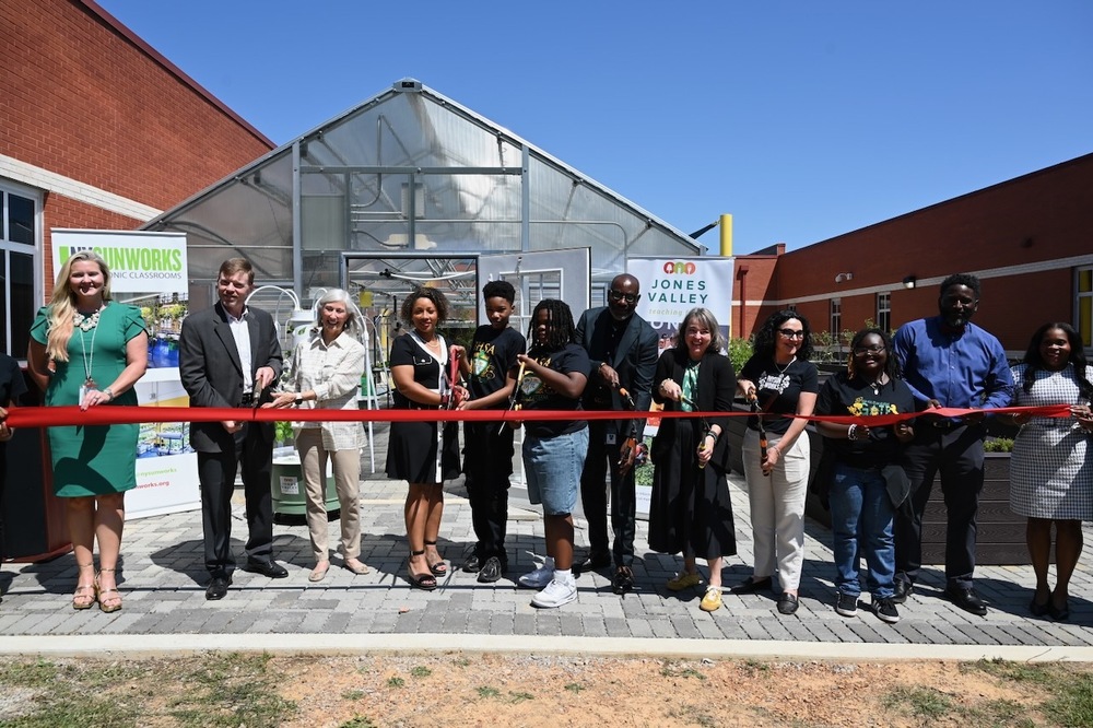 Bush Hills & Jones Valley Teaching Farm ribbon cutting