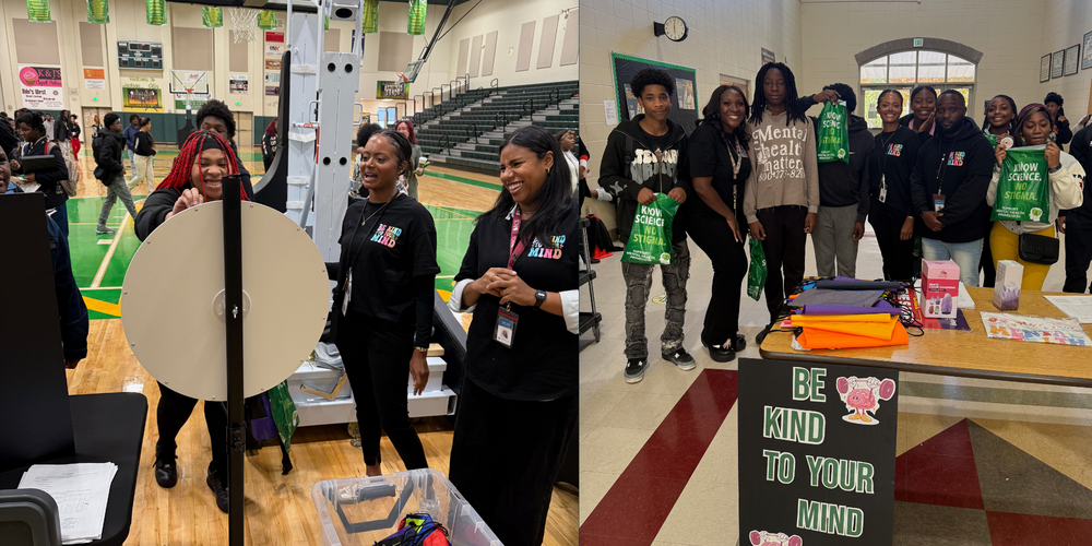 SEL Pop-Ups at Jackson-Olin (left) and Wenonah