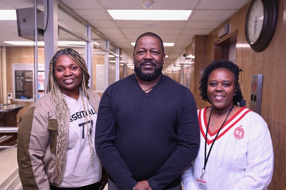 Chara Gill, Oscar Robertson, and April White