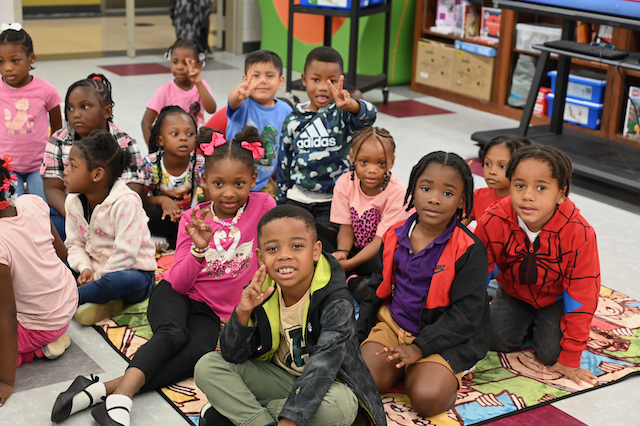 scholars at Arrington Elementary School