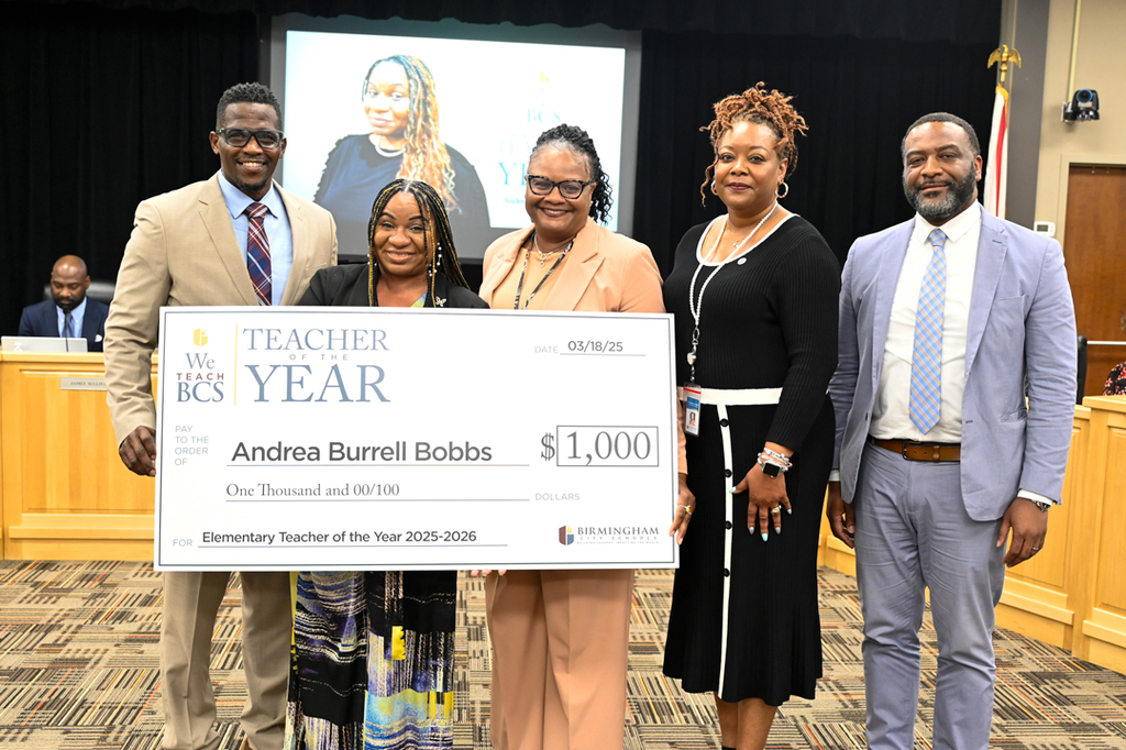 Andrea Burrell Bobbs (pictured second from left)