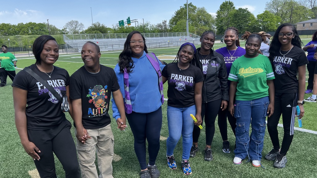 Our students had a great time at today's Autism Walk at Woodlawn High School!