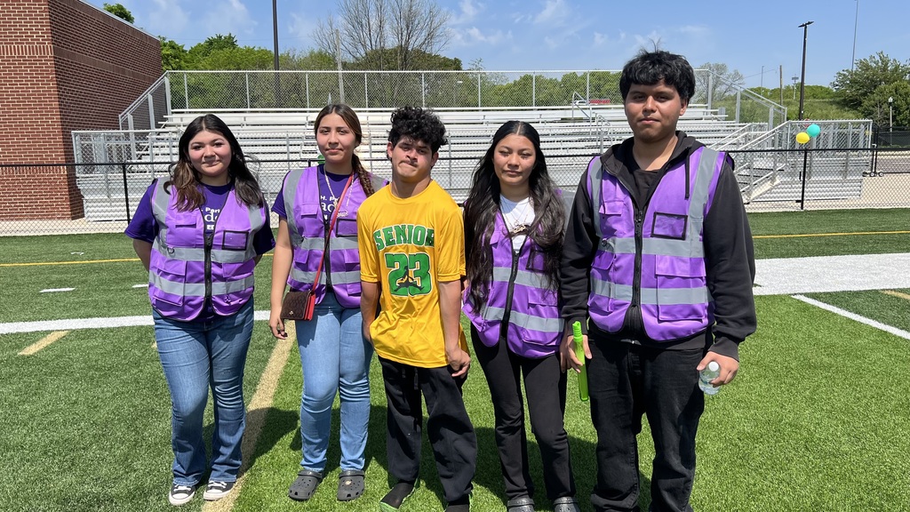 Our students had a great time at today's Autism Walk at Woodlawn High School!