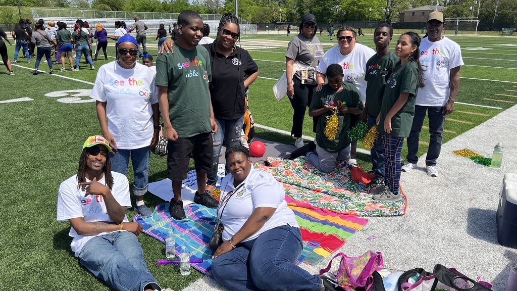 Our students had a great time at today's Autism Walk at Woodlawn High School!