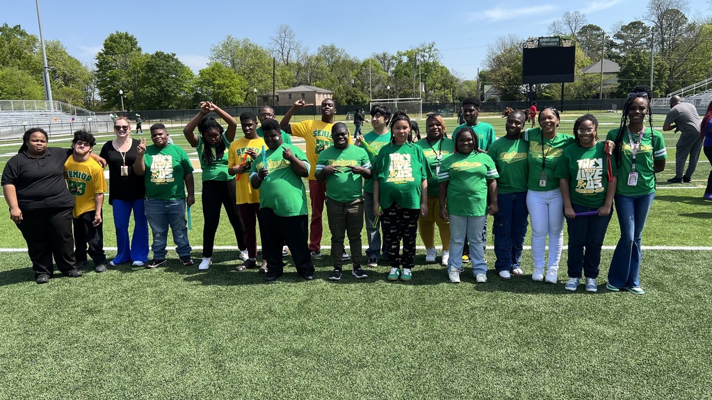 Our students had a great time at today's Autism Walk at Woodlawn High School!