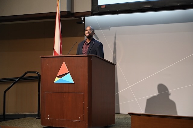 Keynote speaker Dr. Julian Jackson
