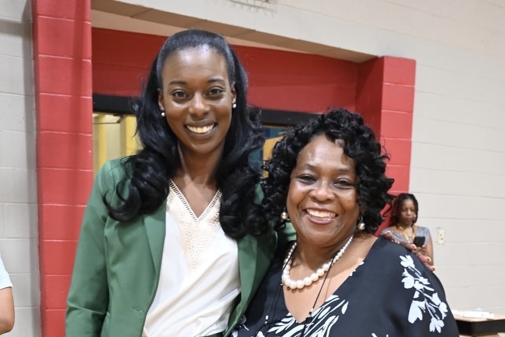 Dr. Raynetta Wiggins and Chief Academic Officer Dr. Pamela Williams