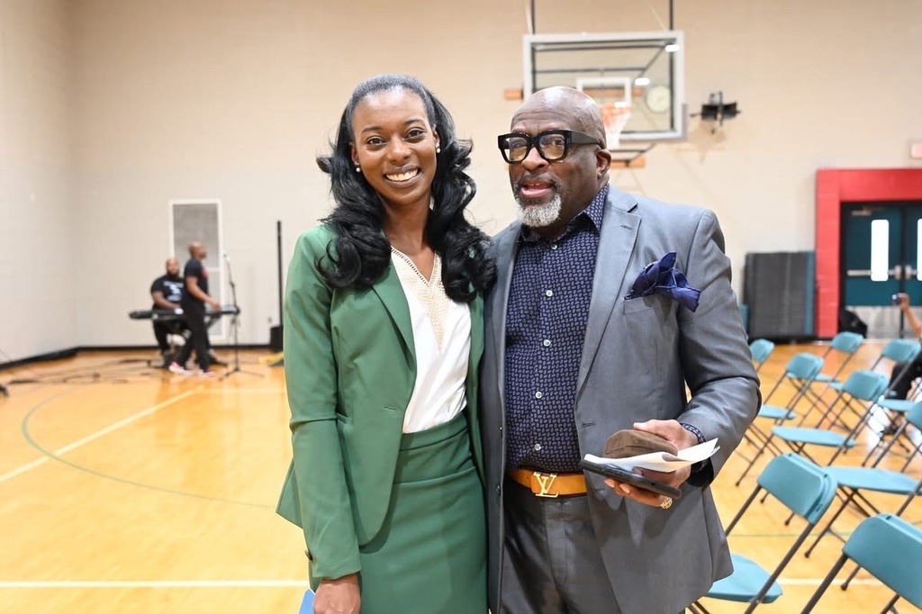 Dr. Wiggins and a well-wisher