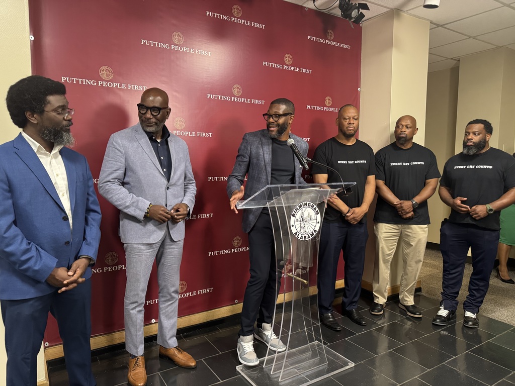 The Penny Foundation, Birmingham City Schools, and City of Birmingham hold joint press conference announcing Ready Day One