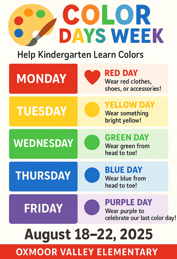 Join us for COLOR Days!