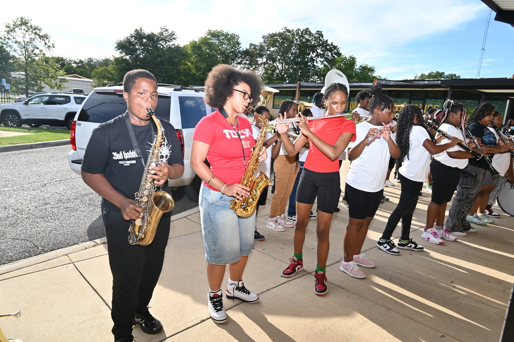 Our band performed for the parents and special guests.