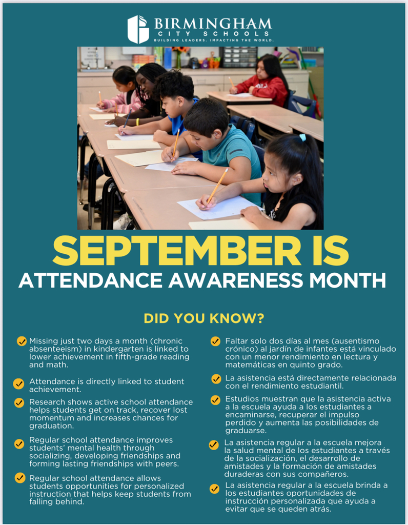September is Attendance Awareness Month