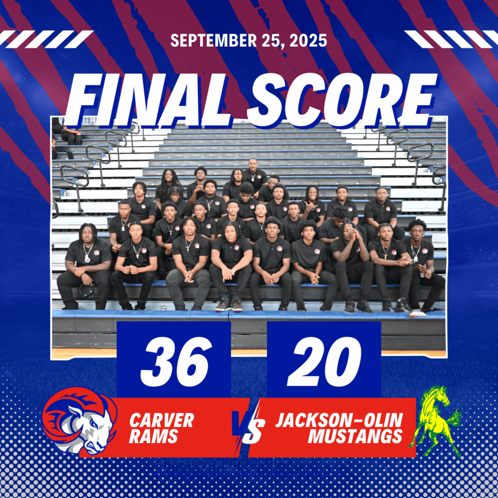 9-25 Final Score: Carver vs JO