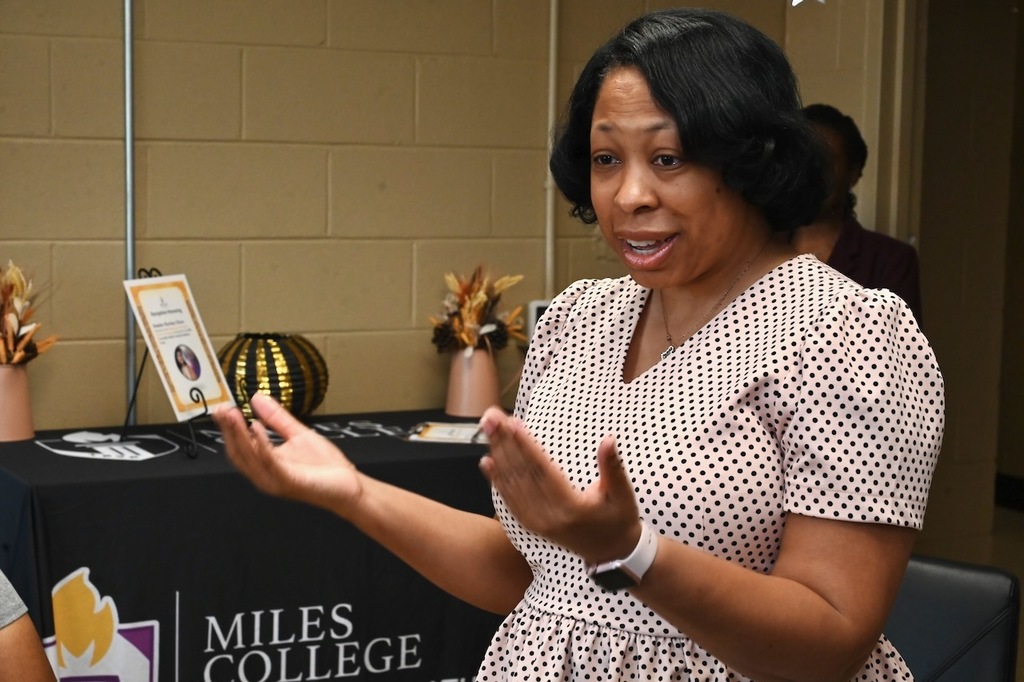 Dr. Felicia Cunningham, Natural Sciences and Mathematics Department Chair at Miles College