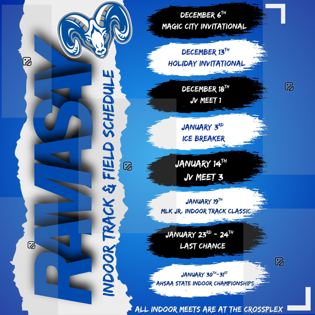 Indoor Track Schedule