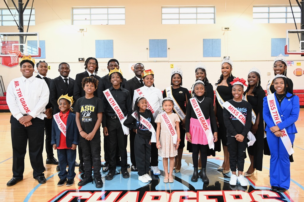 Alabama State University delegation visits W.J. Christian K-8 School