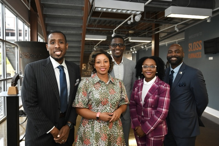 Board Members Jason Meadows, Sonja Smith, Sherman Collins, Leticia Harvill, Jason Sullivan
