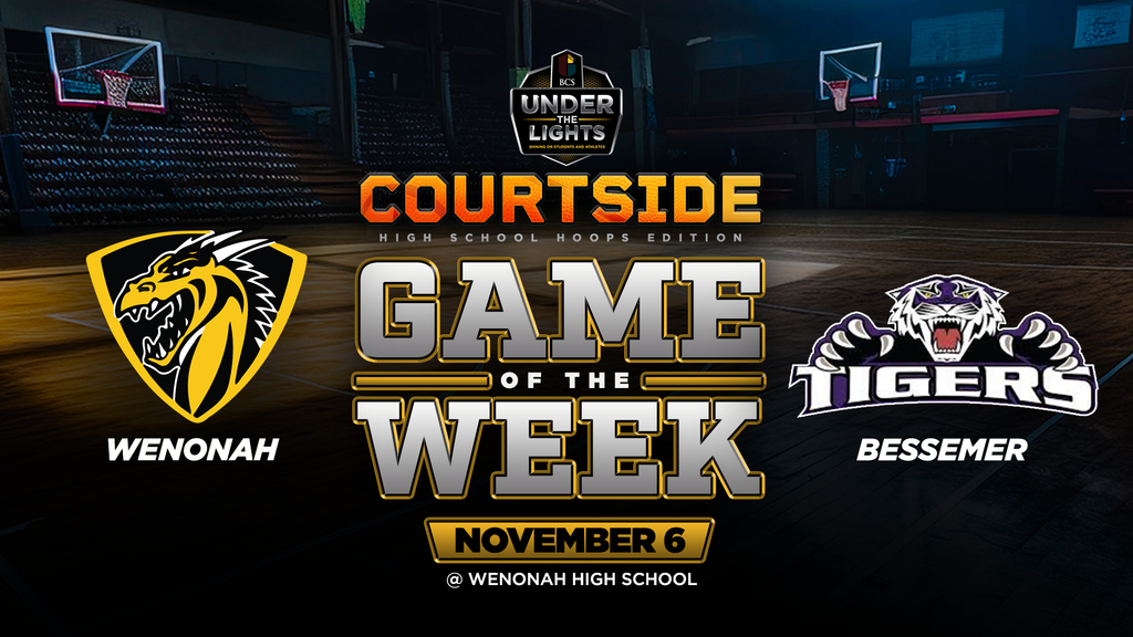 BCS Under the Lights Courtside Game of the Week: Wenonah vs. Bessemer City -- November 6 at Wenonah High School
