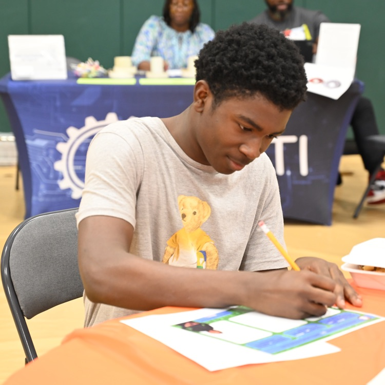 Fun with Math Night at Huffman Middle School