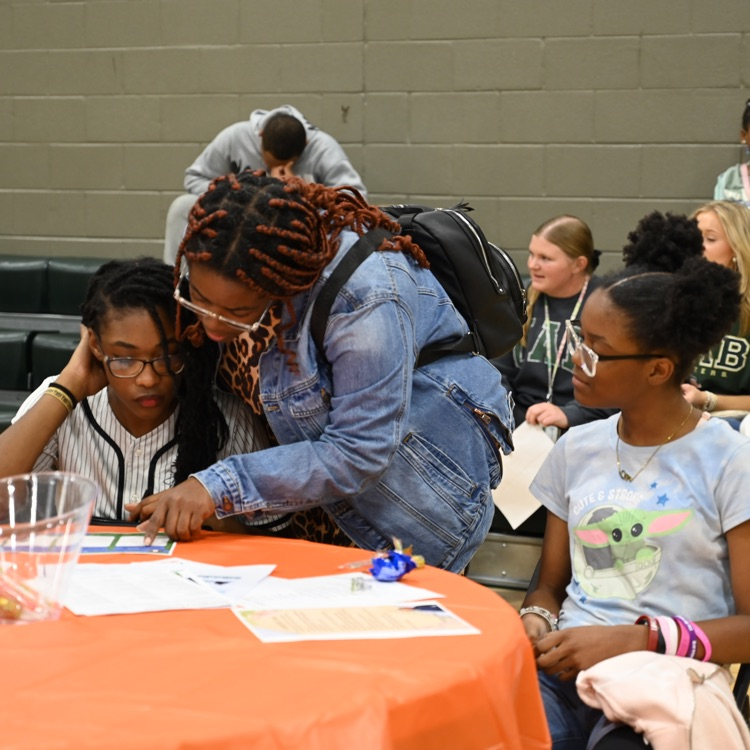 Fun with Math Night at Huffman Middle School