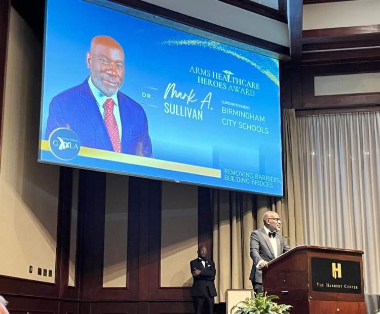 Congratulations to Superintendent Dr. Mark Sullivan, recipient of the ARMS Healthcare Heroes Award! #SuccessStartsHere