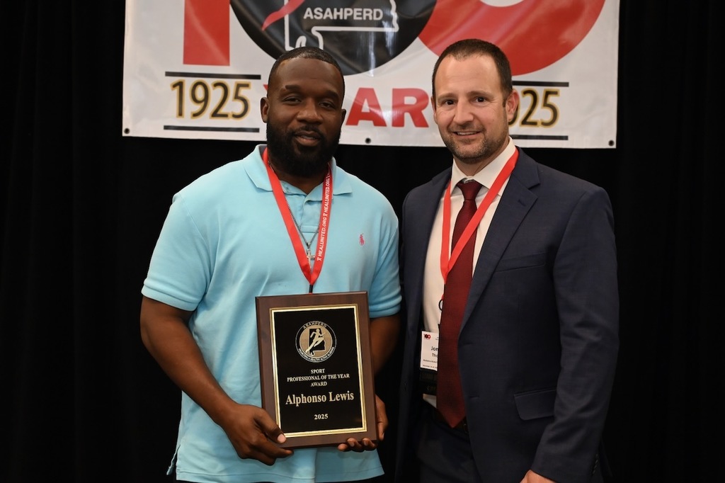 Alphonzo Lewis of Glen Iris Elementary has been named the Sports Professional of the Year