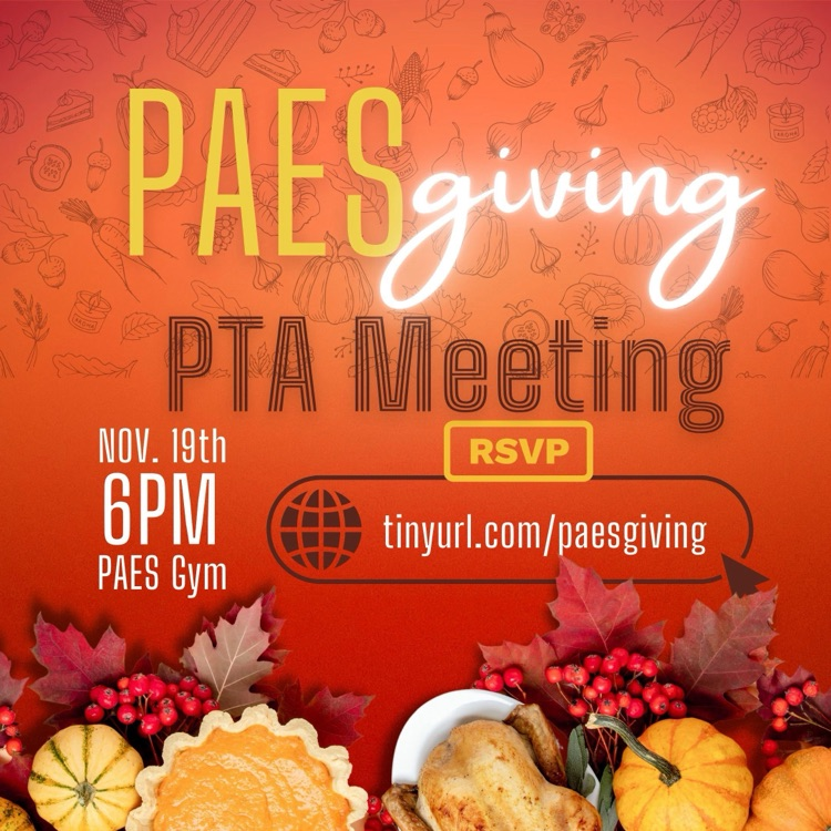 PTA Meeting Tonight 