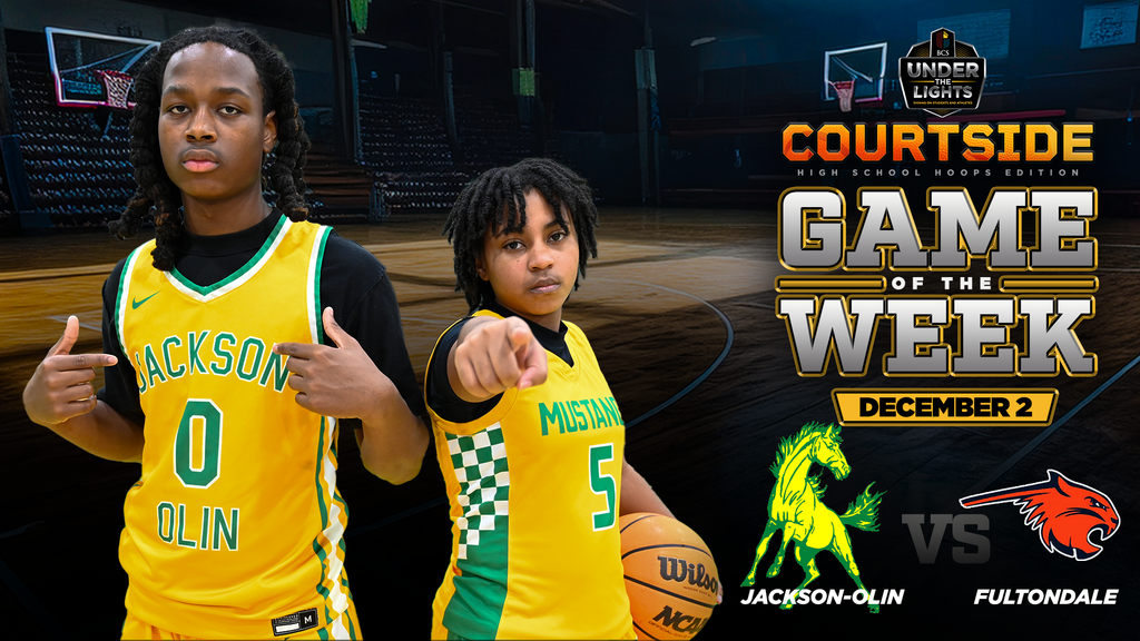 Our BCS Under the Lights {Courtside} Game of the Week is Jackson-Olin vs. Fultondale. Watch LIVE tomorrow night starting at 5:30 p.m. https://www.bhamcityschools.org/utl 