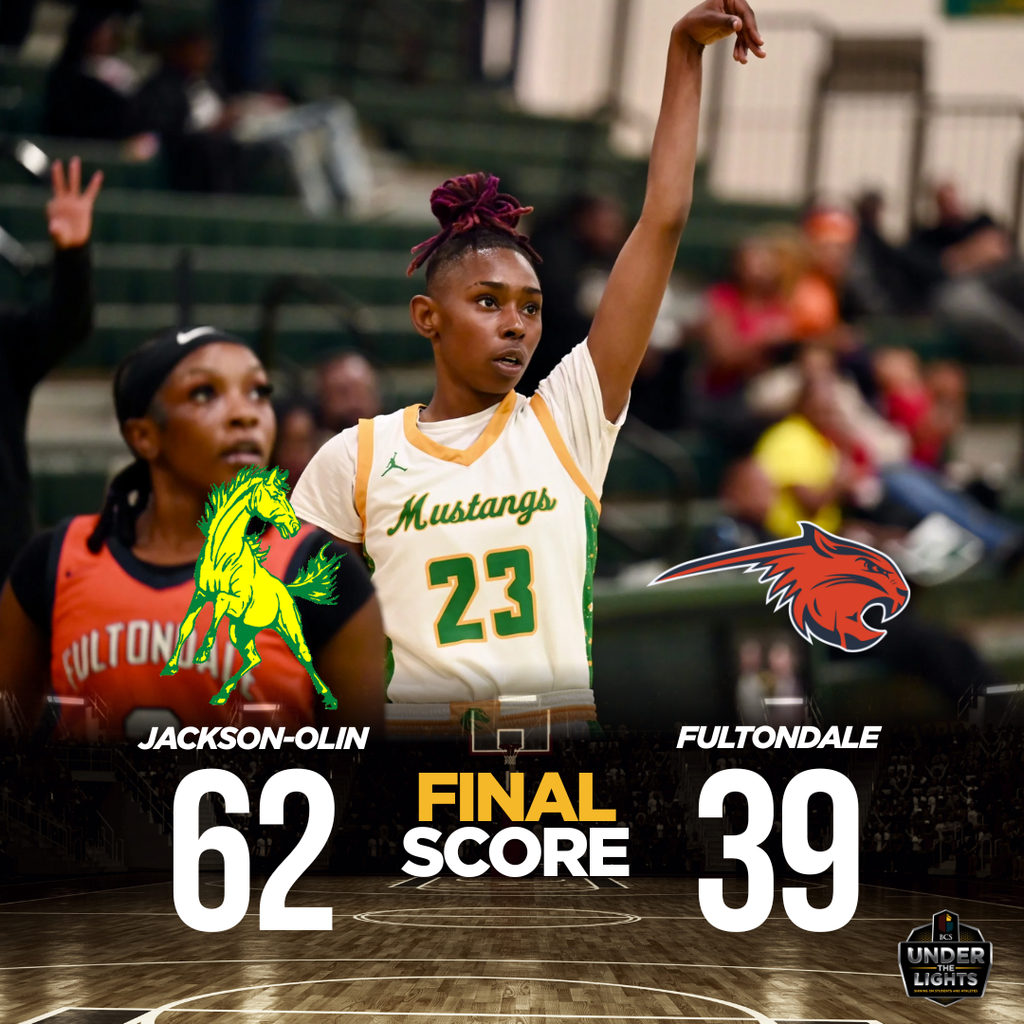 FINAL SCORE JACKSON-OLIN 62 FULTONDALE 39
