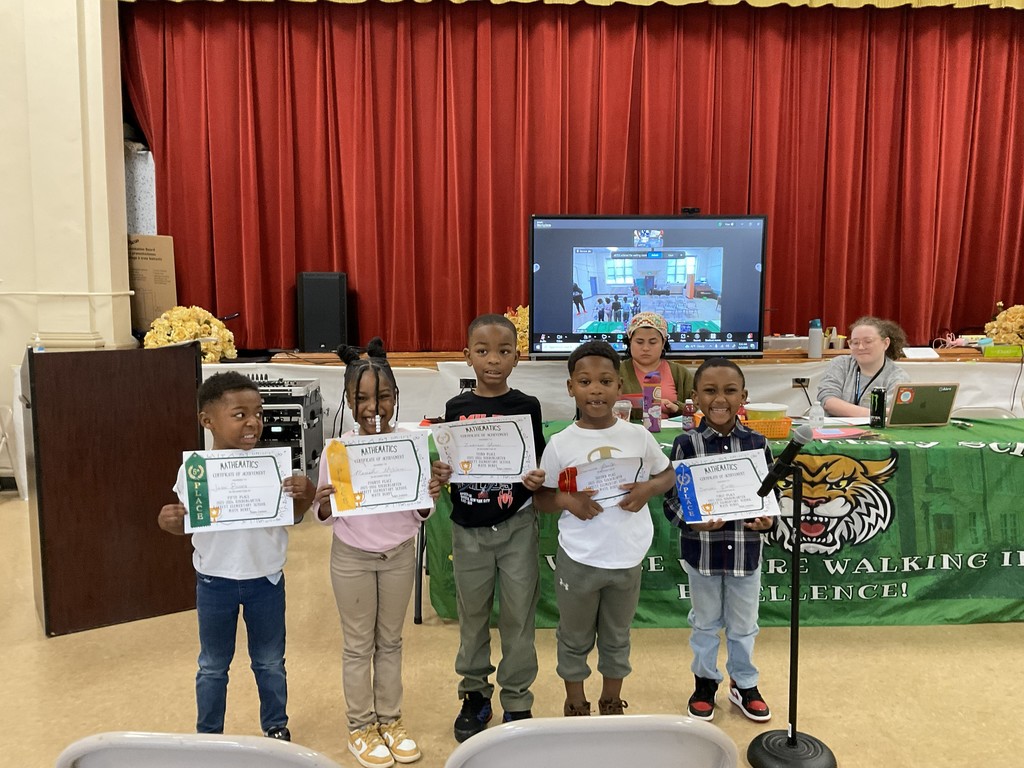 K-2 Math Derby Winners