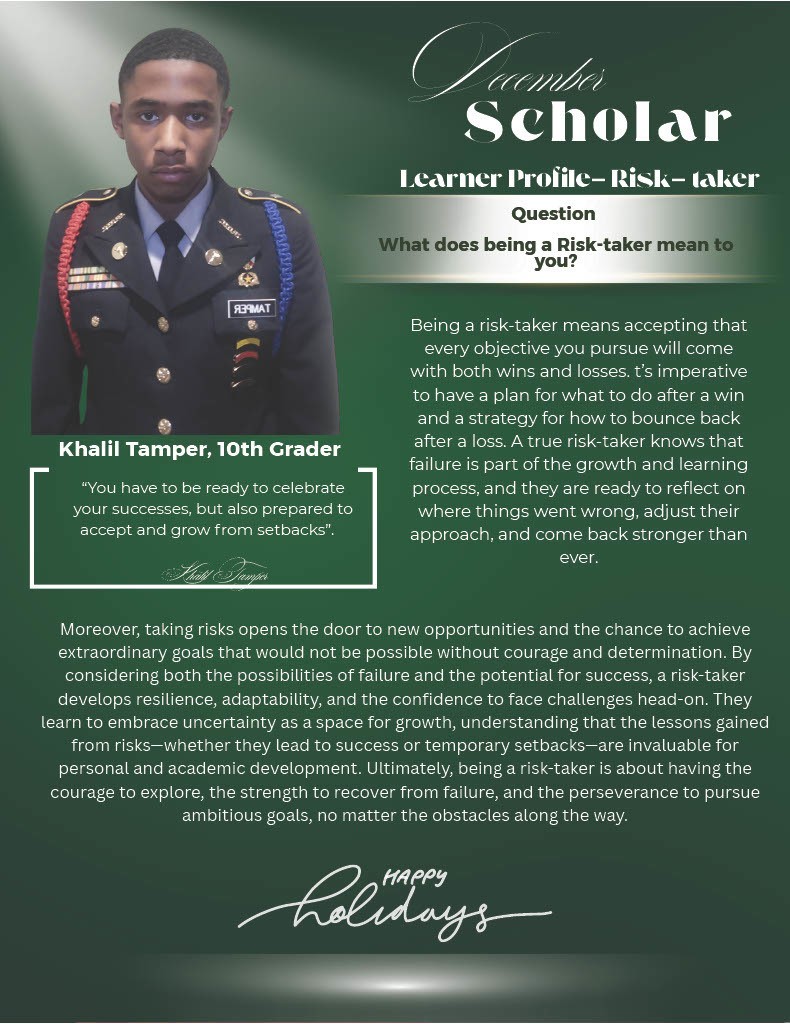 December MYP Newsletter pg. 3