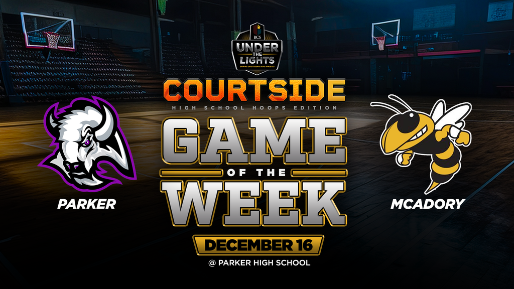 BCS Under the Lights {Courtside} Game of the Week: Parker vs. McAdory, December 16 @ Parker High School