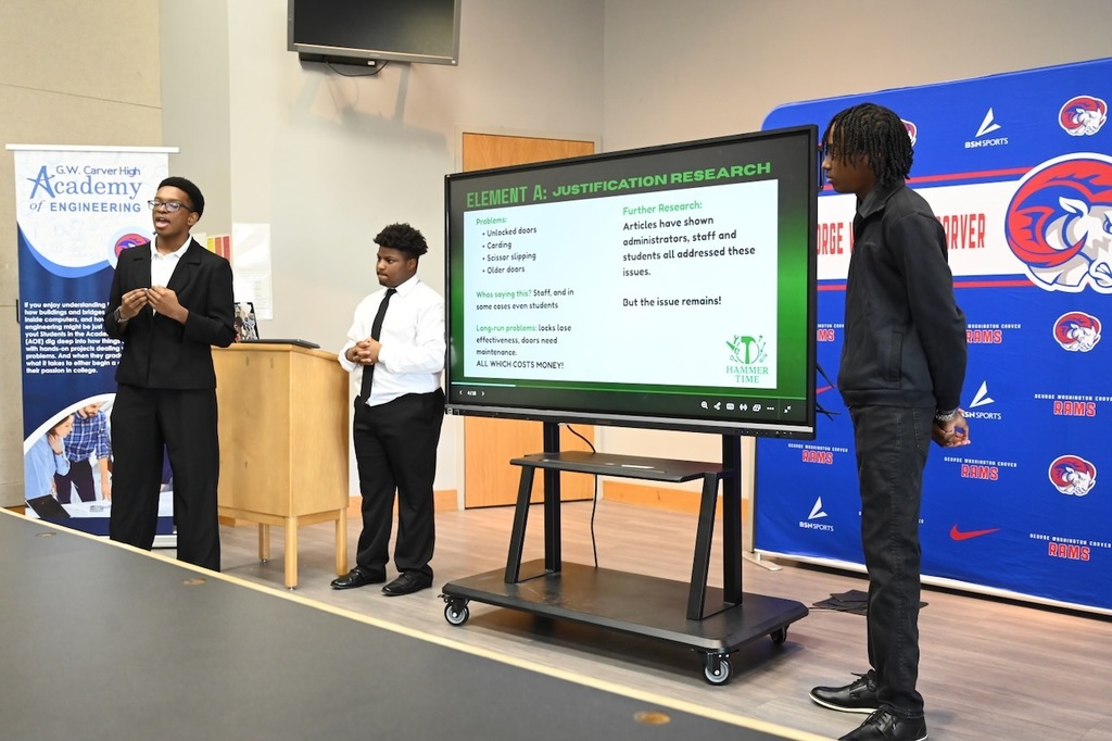 Carver Academy of Engineering Project Lead the Way Capstone