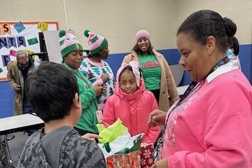 Phi Iota Omega Chapter of Alpha Kappa Alpha at Hayes K-8 School