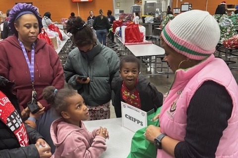 Phi Iota Omega Chapter of Alpha Kappa Alpha at Hayes K-8 School