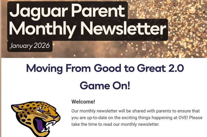 January Parent Monthly Newsletter