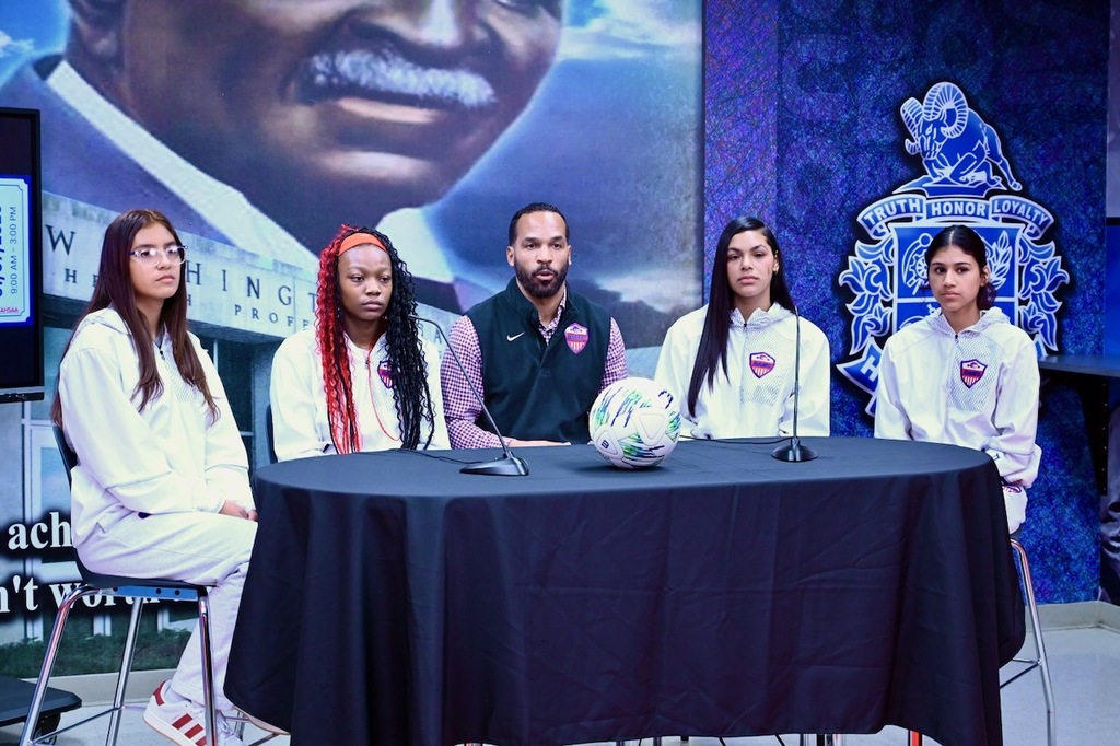 Carver Lady Rams at Birmingham Metro Soccer Day