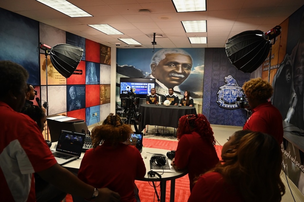 Wenonah Lady Dragons at Birmingham Metro Soccer Media Days