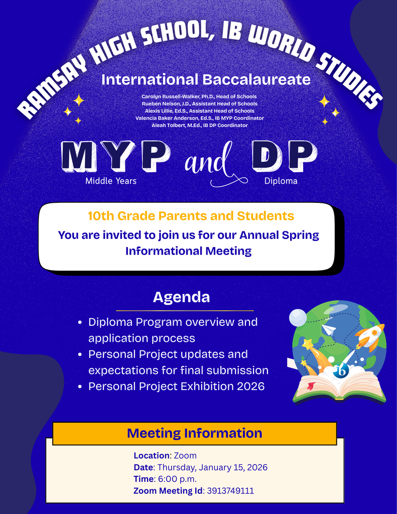 MYP and DP Spring Informational